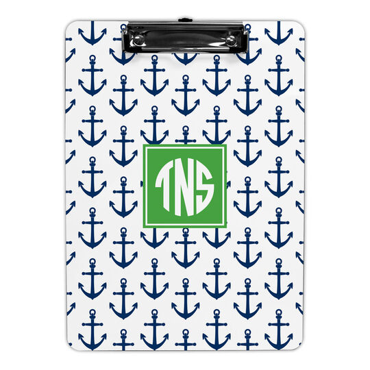 Navy Anchors Clipboards